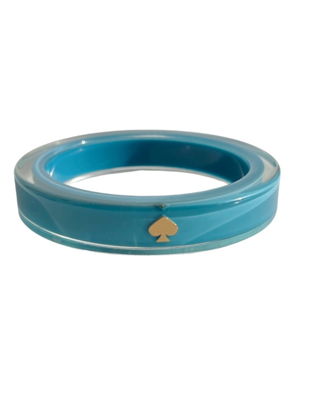 kate spade Spade Logo Lucite Bangle Bracelet